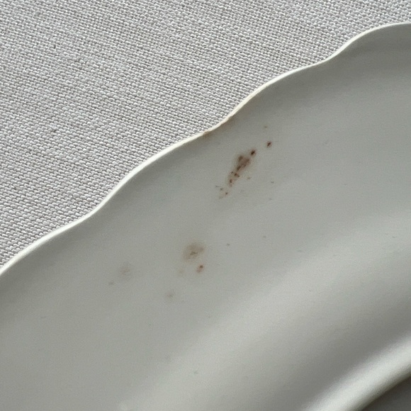 Vintage BLUE RIDGE Southern Pottery CHRYSANTHEMUM Large Oval Platter Plate 14x11 - Picture 9 of 9